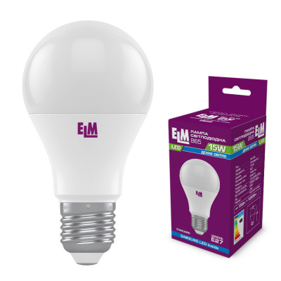 Лампочка ELM B65 15W PA10S E27 6500K (18-0195) Винница - изображение 2