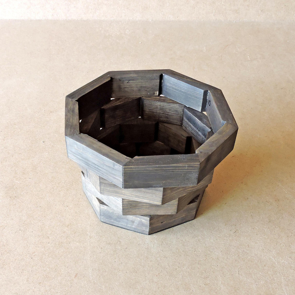 Кашпо "Клевер" мокко Миколаїв - фото 4