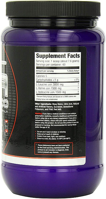 Амінокислоти Ultimate nutrition BCAA 12,000 457 г, Grape Луцьк - фото 3