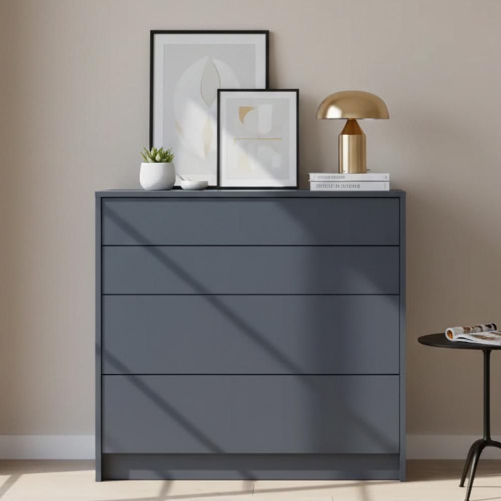 Комод Doros Дейл Графіт 4Ш 90х41х85 (DRS-011950) Дніпро - фото 1