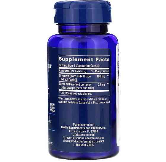 Силімарин (екстракт розторопші) Life Extension Silymarin 100 мг 90 капс Київ