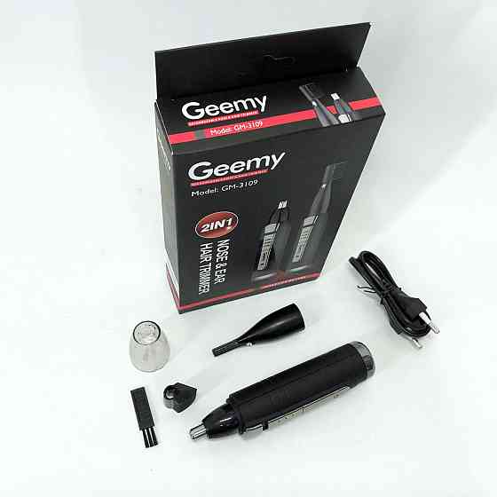 Тример для носа і окантовки GEMEI GM-3109 2в1, Тример для гоління вух бритва носа RI-14 Івано-Франківськ