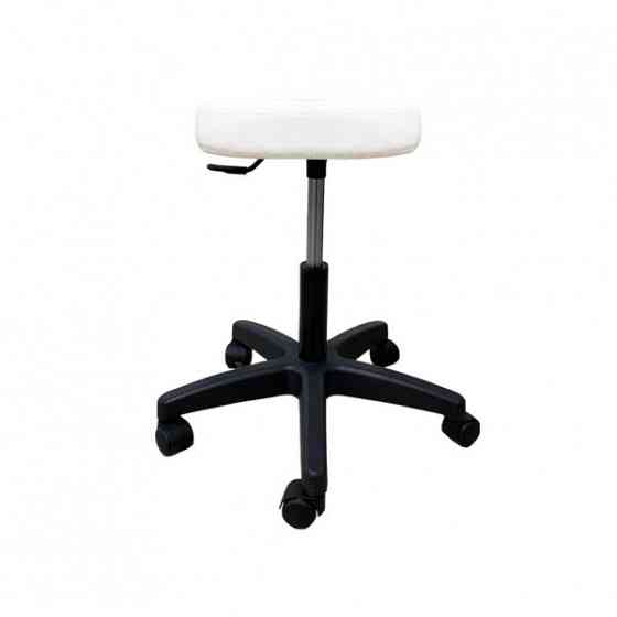 Стілець для майстра без спинки Йола на чорній ніжці Київ