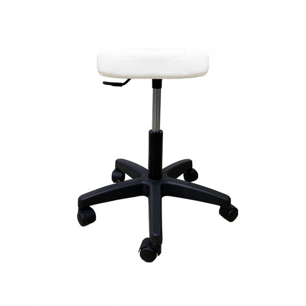 Стілець для майстра без спинки Йола на чорній ніжці Київ - фото 1