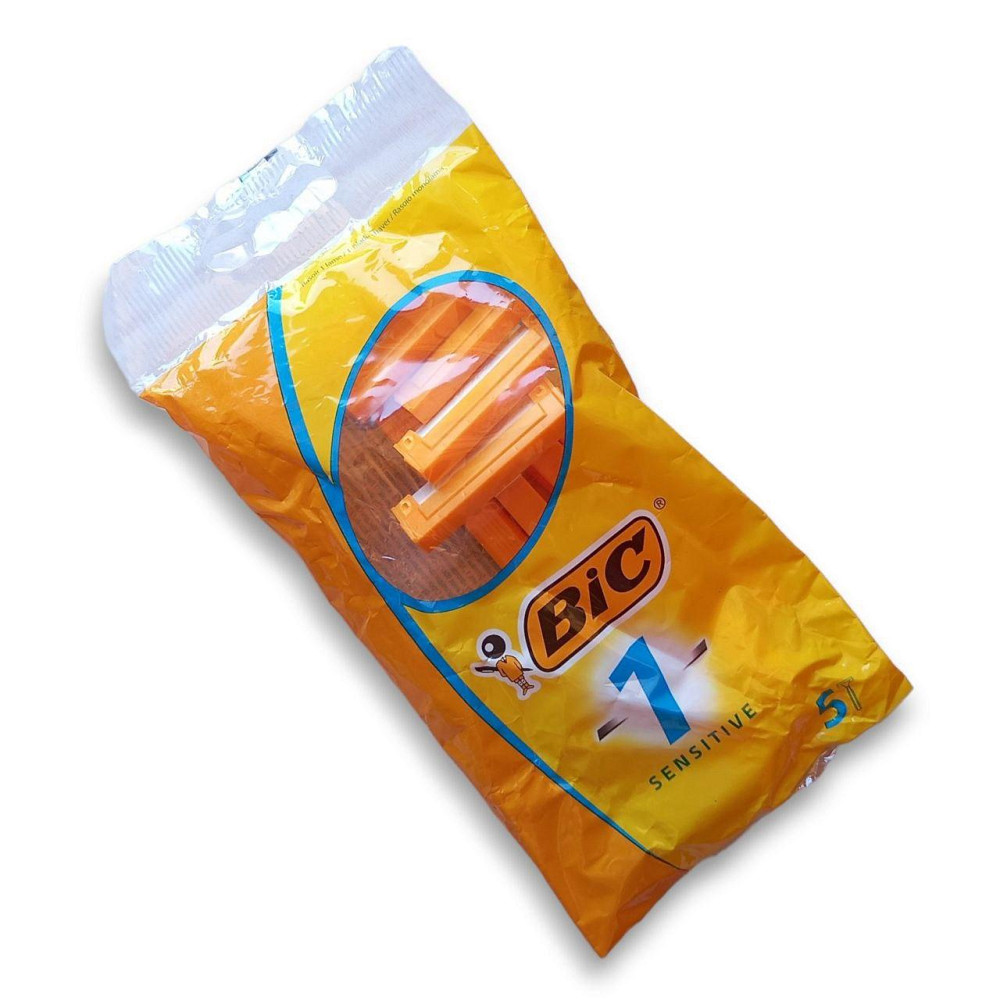 Станки для гоління BIC sensitive 1 лезо 5 шт. Харків - фото 5