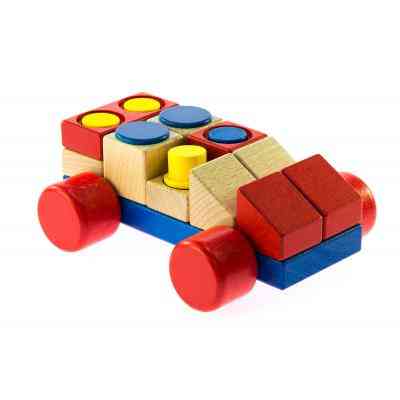 Конструктор Nic cubio деревянный Машинка (NIC2141) Винница