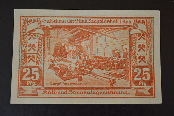 Германия. Нотгельд. 25 Pf 1921 года ( 3 ) Полтава - изображение 1