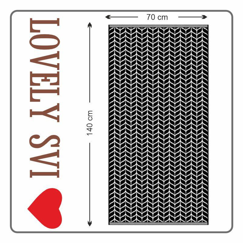 Полотенце банное Lovely Svi хлопок жаккардовое для ванной в подарочном пакете - 70 х 140   см Milano Зеленый Киев - изображение 5