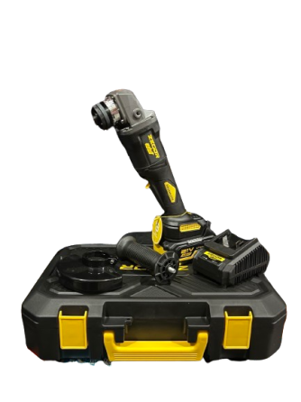 Угловая бесщеточная шлифмашина ZEGOR AGPP-21BL-125 (акум 21V 4.0Ah 1шт и зарядка) Киев