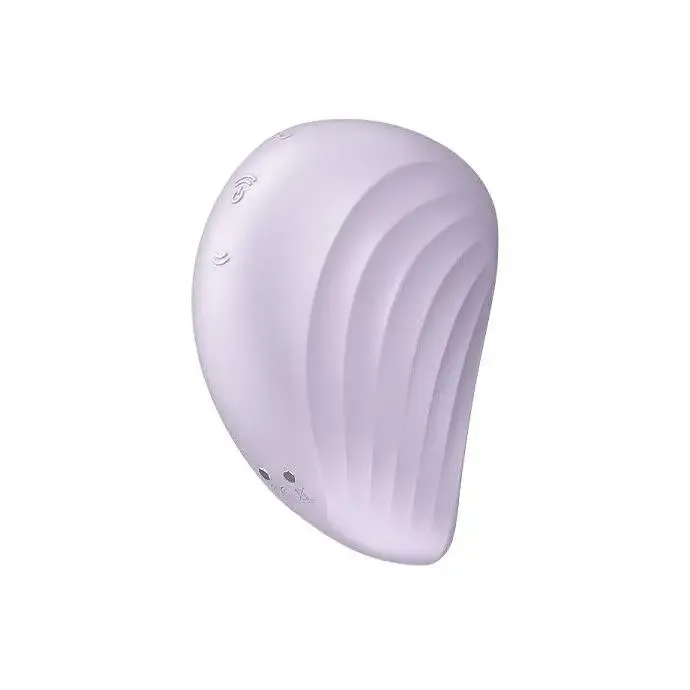 Вакуумний кліторальний стимулятор із вібрацією Satisfyer Pearl Diver Violet Львів - фото 4