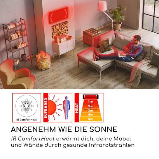 Інфрачервоний нагрівач Cosmic Beam Plus XXL blumfeldt Німеччина Рівне - фото 8