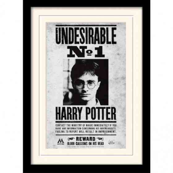 Постер у рамі "Harry Potter (Undesirable No1)" 30 x 40 см Рівне