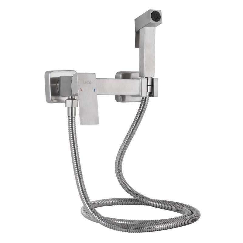 Гигиенический душ, нержавейка Lidz Kubis 110 Nickel LDKUB110NKS46103 прямоугольный Харьков - изображение 1