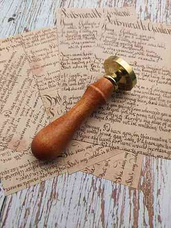 Деревянная ручка для сургучной печати Киев