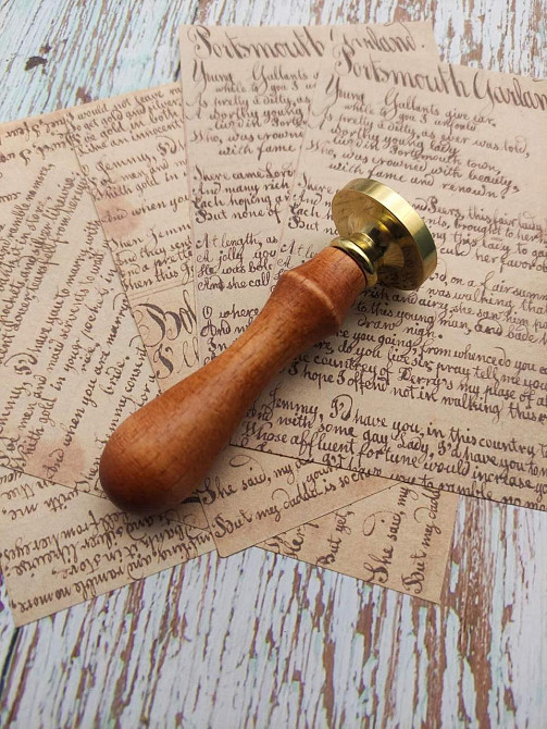 Деревянная ручка для сургучной печати Киев - изображение 1