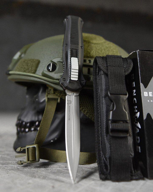 Ніж викидний Benchmade infidel black чоний Одеса - фото 3