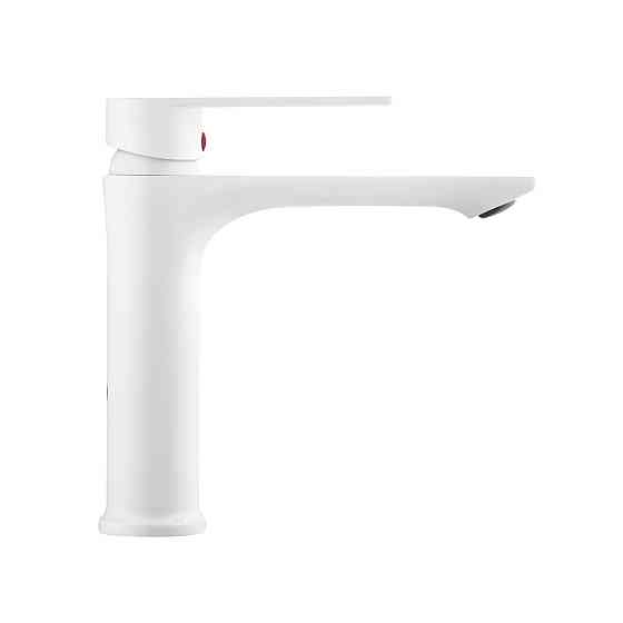 Змішувач для раковини Kroner KRP Jena — W010 білий мат Київ