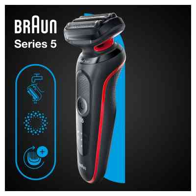 Электробритва Braun Series 5 51-R1000s BLACK / RED Винница