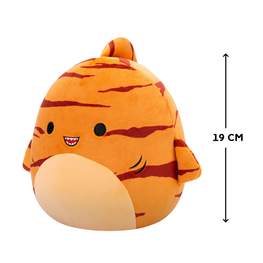 М'яка іграшка Squishmallows – Тигрова акула Джаггер (19 cm) Днепр - изображение 2