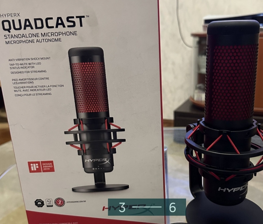 Микрофон Hyper X QuadCast Mic Киев - изображение 3