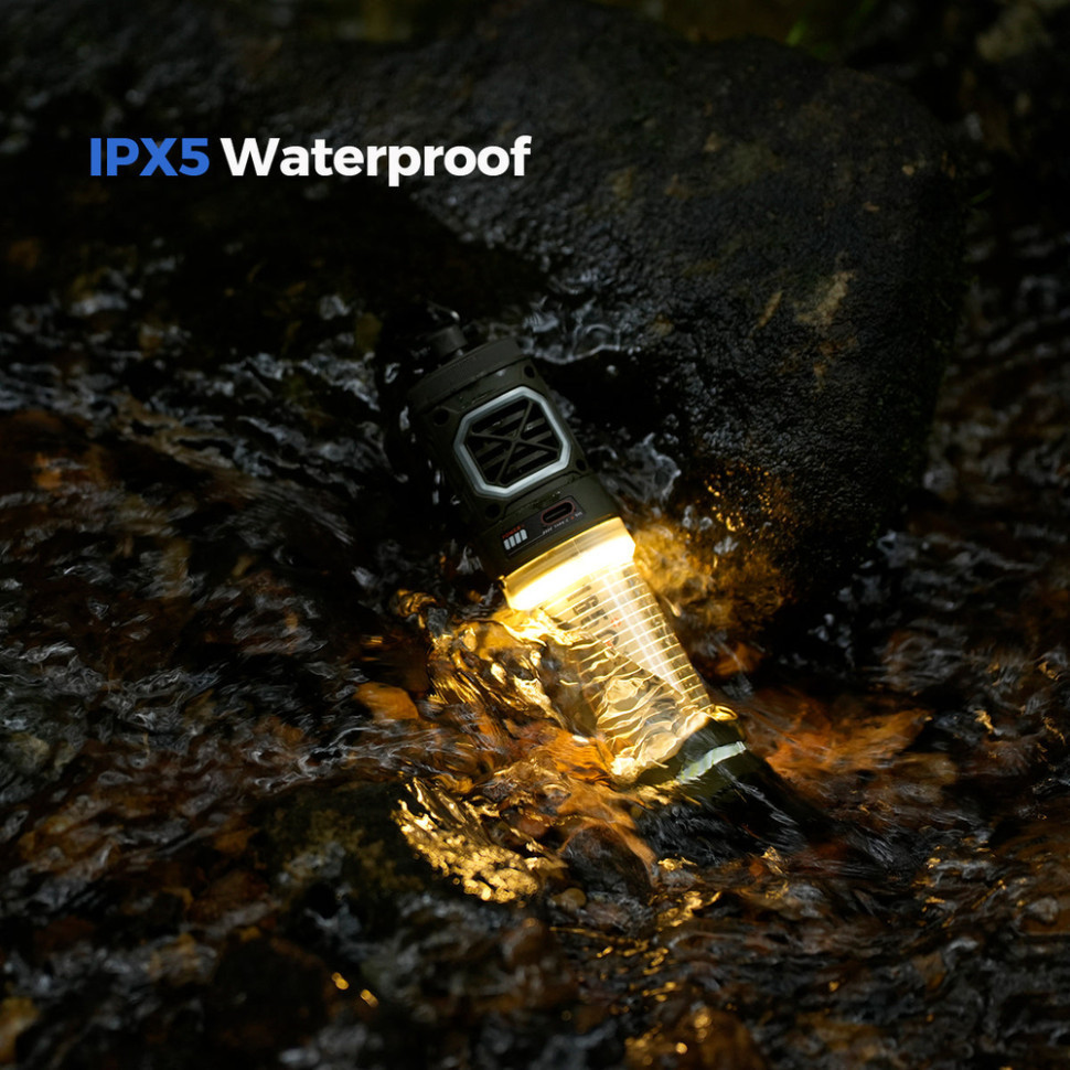 Фумигатор-фонарь кемпинговый Flextail Tiny Repel S, бежевый Киев - изображение 5