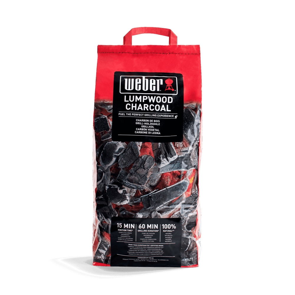 Уголь древесное Weber, 3 кг 17824 Код: 005894 Ровно - изображение 2
