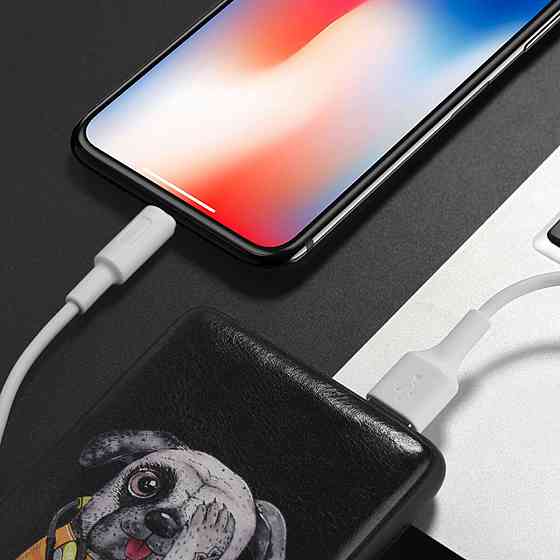 Кабель HOCO X25 USB - Lightning 2A, 1m, PVC, PVC конектори, колір білий 6957531080114 Одеса