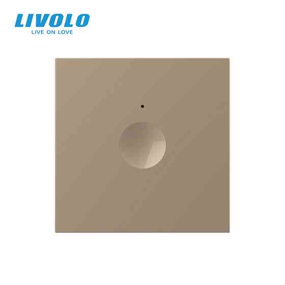 LIVOLO Сенсорний вимикач LIVOLO Sense, золотий, 5А 230В, без нейтралі, модуль без рамки (VL-FC1 Коломия