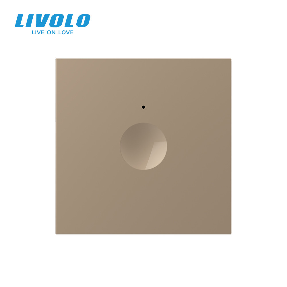 LIVOLO Сенсорний вимикач LIVOLO Sense, золотий, 5А 230В, без нейтралі, модуль без рамки (VL-FC1 Коломия - фото 4