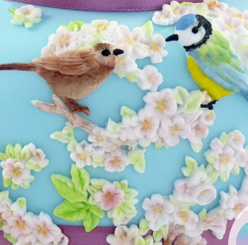 Молд силіконовий Птахи 119 на 90 см рожевий Київ - фото 4