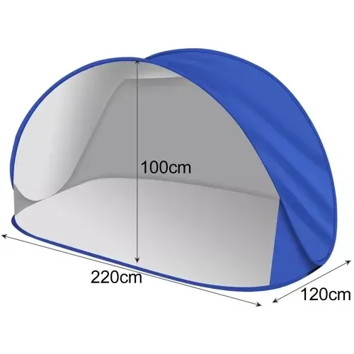 Пляжний намет - тент 220×120×100 см із кріпленнями Trizand (23862) Нововолинськ