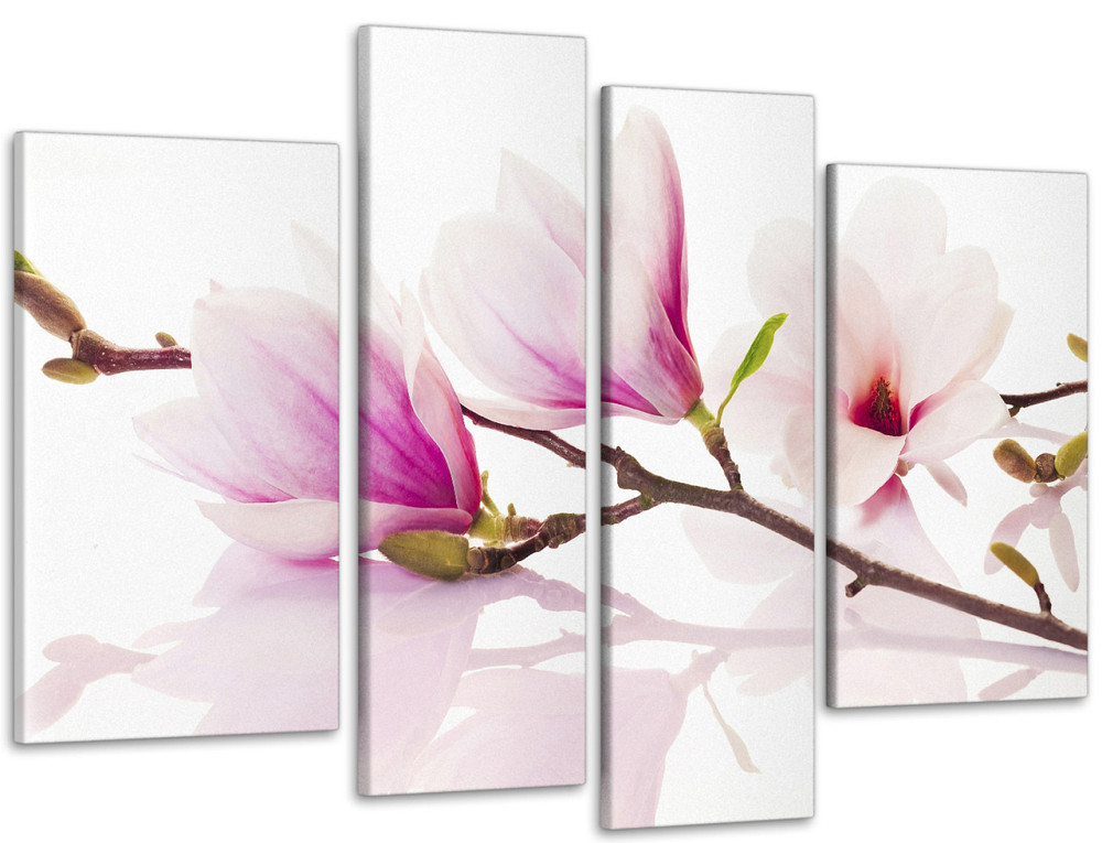 Модульна картина Квіти Магнолія Art-14_4 Київ - фото 1