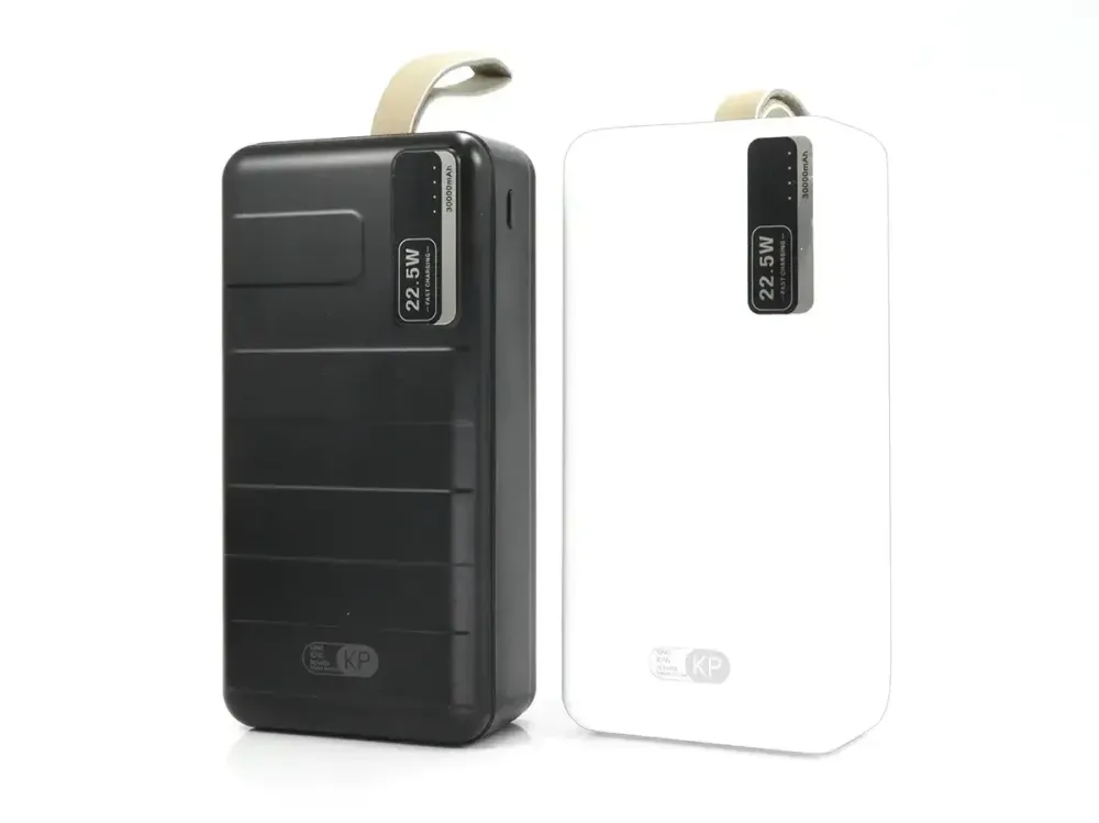 Зовнішній акумулятор KP KP-32 30000мАг 22,5Вт з підтримкою швидкого заряджання та двома USB-виходами Одеса - фото 13