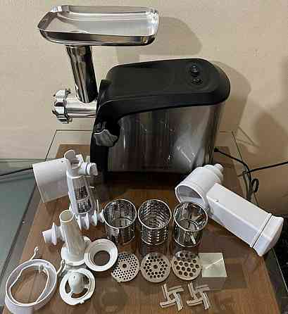 М'ясорубка з тертками та соком 3в1 Rainberg 3800 Вт. Київ