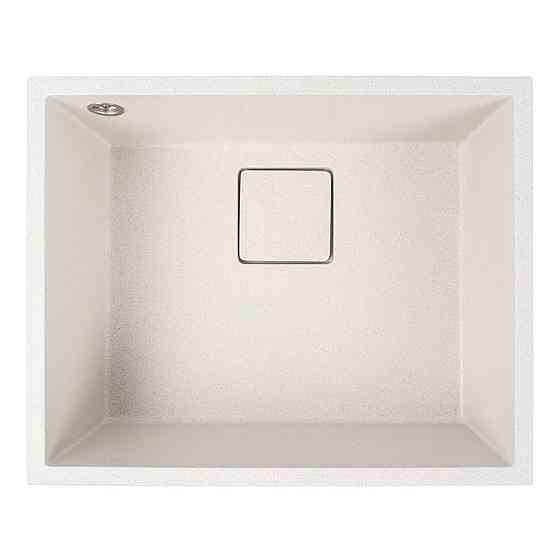 VALESO Кухонна гранітна мийка 5444 AMELI VALESO біла в крапку Коломыя