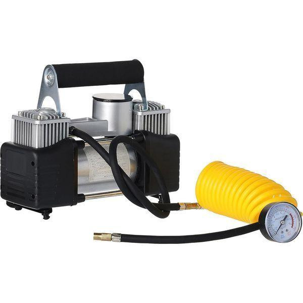 Автомобильный компрессор 12В CP-1014: 10 бар, 60 л/мин, 240 Вт, LED, насадки, сумка Одесса - изображение 4