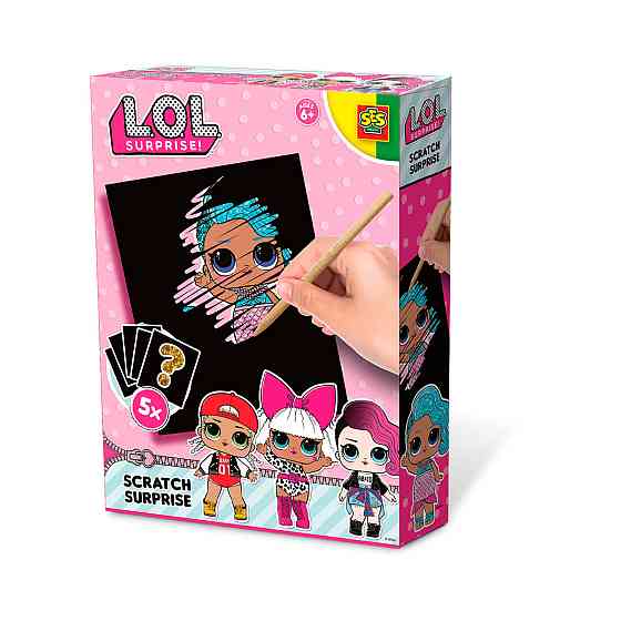 Набір для творчості серії L.O.L SURPRISE! - Скретч сюрприз Дніпро
