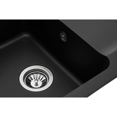 Мойка кухонная GRANADO VIGO black shine (gr1401) Винница - изображение 4
