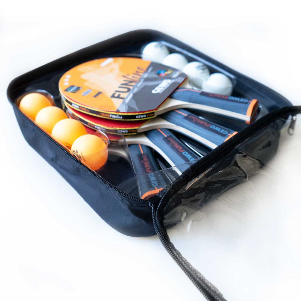 Набор для настольного тенниса Gewo Family & Friends 4 Bats 8 Balls (97010000) Киев - изображение 3