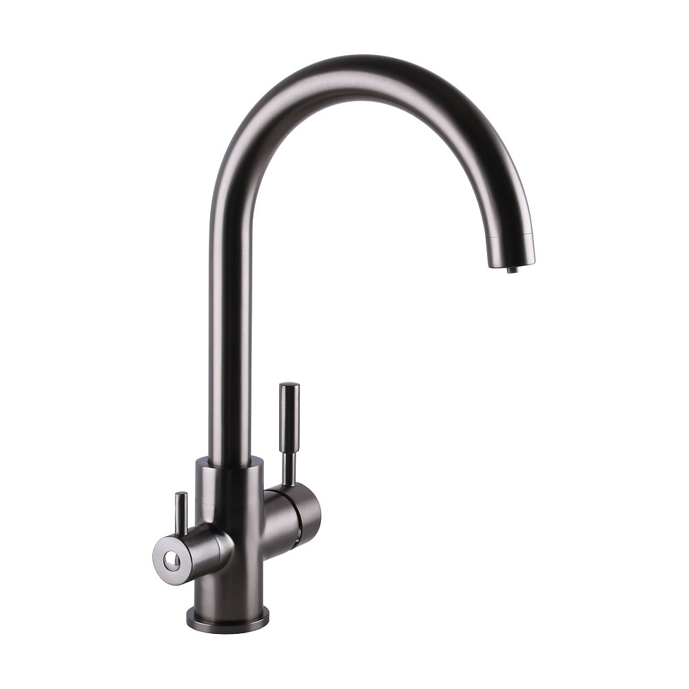 Змішувач для кухні під осмос Globus Lux LAZER GLLR-0333-11-GRAPHITE Тернопіль - фото 1