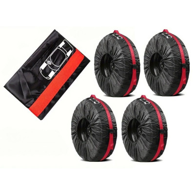 Чохол для зберігання автомобільних коліс Poputchik розмір L R17-20, 4 шт (16-002/4шт) Вінниця - фото 1