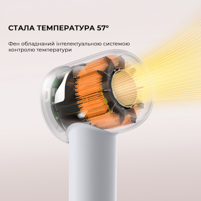 Фен Dreame Gleam Grey (AHD12A-GR) Вінниця - фото 10