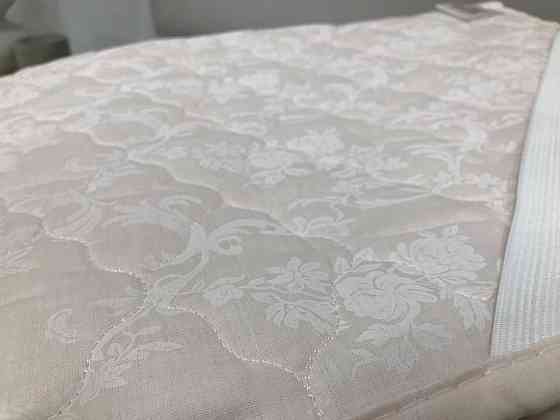 Ecotton Наматрацник Ecotton 200х200 см захисний антиалергенний з резинкою по кутах бежевий (20- Киев