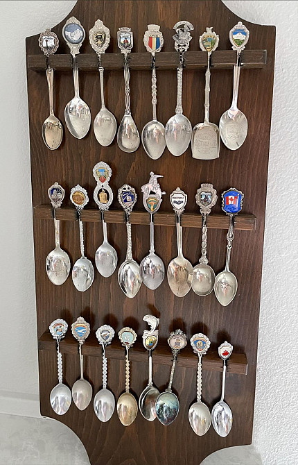 Полиця для колекції ложок "Дафні" капучино Миколаїв - фото 1