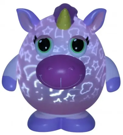 Светильник-проектор Playbrites Единорог | Оригинальный светильник в детскую | Ночник детский беспроводной Коломыя