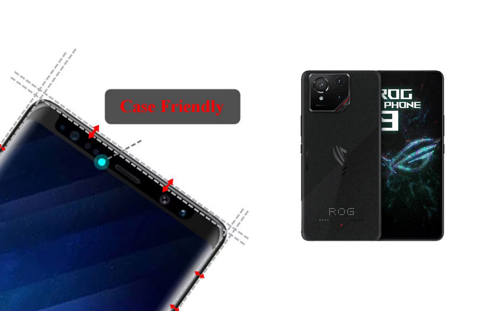Захисне скло HyperGlass Pro для ASUS ROG Phone 9, Phone 9 Pro – максимальна чутливість та захист Київ - фото 4