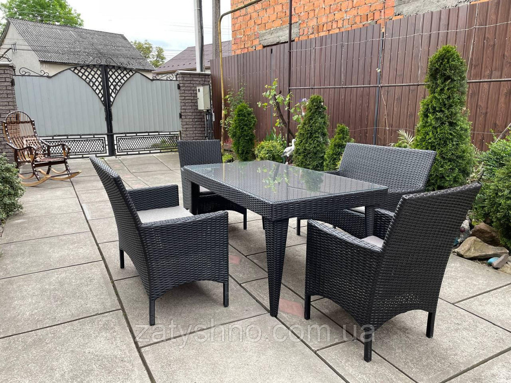 Набор мебели ротанговой с 2 диванами и 2 креслами Киев - изображение 6