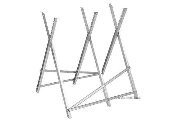 Козли розкладні для розпилювання дерев'яних колод YATO: навантаження- 150кг, h=920 мм, w=1020 мм [1] Одесса