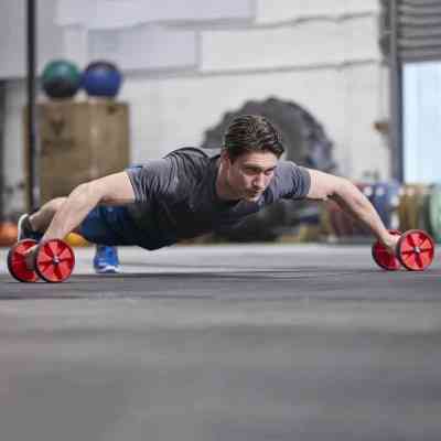 Ролик для пресса Adidas Core Rollers ADAC-11604 One Size Чорний/Червоний (885652003681) Винница