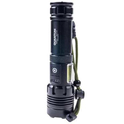 Ліхтар Quantum Perfect 5WLED zoom+3WCOB з функ Power Bank Li-ion26650/4500mAh (QM-FL1035-СB) Вінниця - фото 4